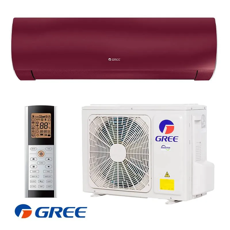 Климатик GREE FAIRY II Червен GWH12ACC-K6DNA1F, 12000 BTU, Wi-Fi, Клас A++