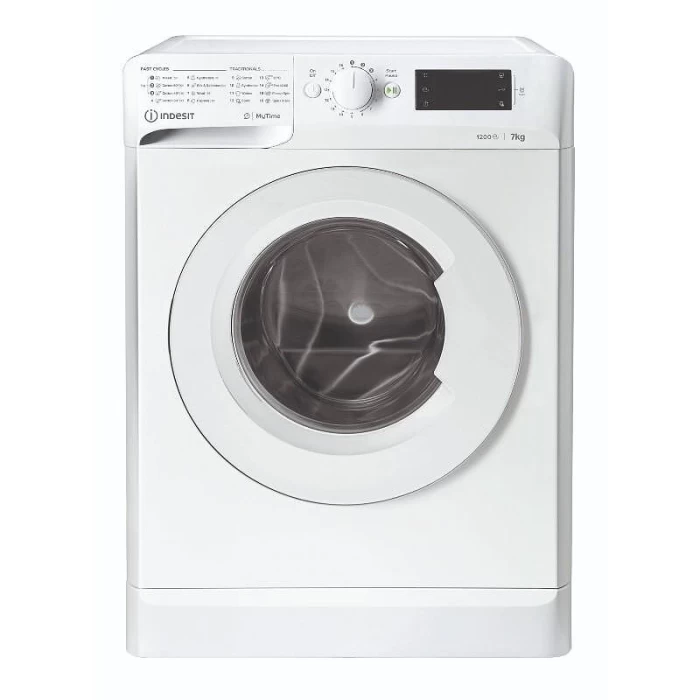 Пералня Indesit MTWE 71252 W EE , 1200 об./мин., 7.00 kg, E , Бял