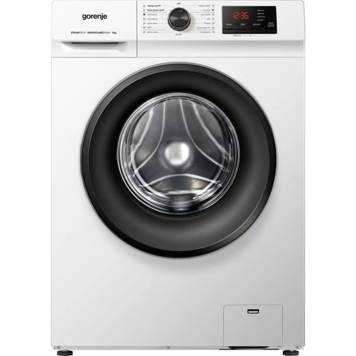 Пералня Gorenje WNHVB60SES , 1000 об./мин., 6.00 kg, E , Бял