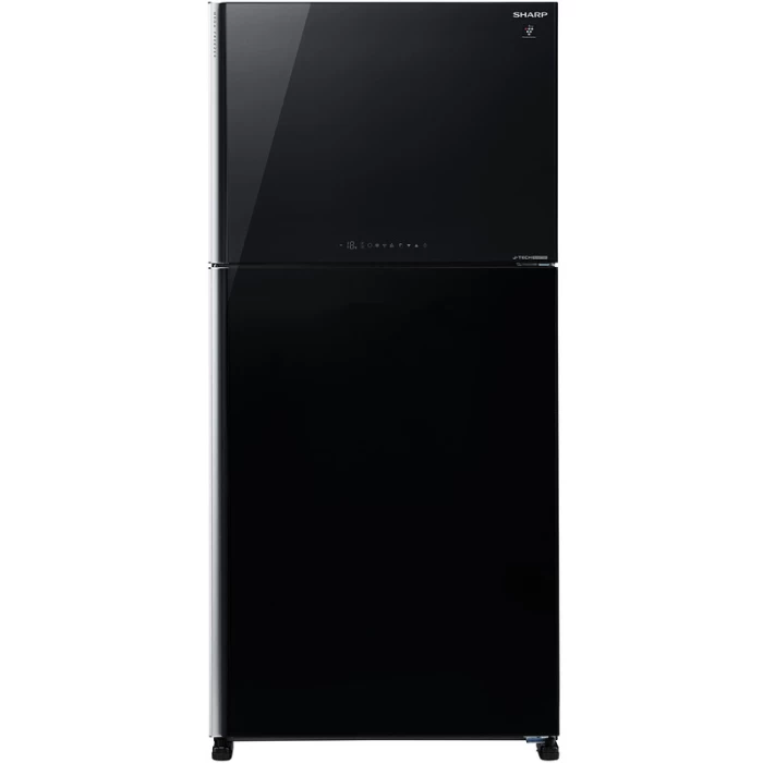 Хладилник с горна камера Sharp SJ-XG740GBK*** , 600 l, F , No Frost , Черен