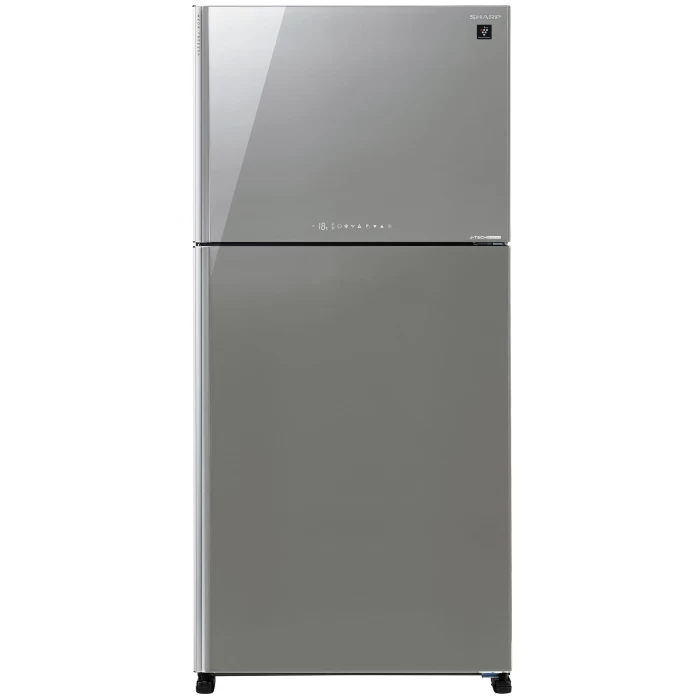 Хладилник с горна камера Sharp SJ-XG740GSL*** , 600 l, F , No Frost , Инокс