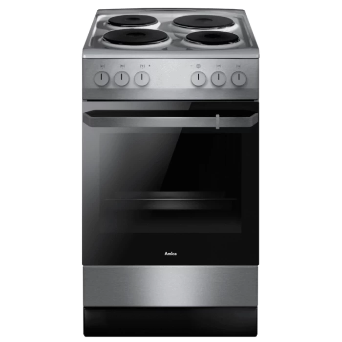 Готварска печка (ток) AMICA 508EE2.30EEPF(C) , 4 ток , INOX