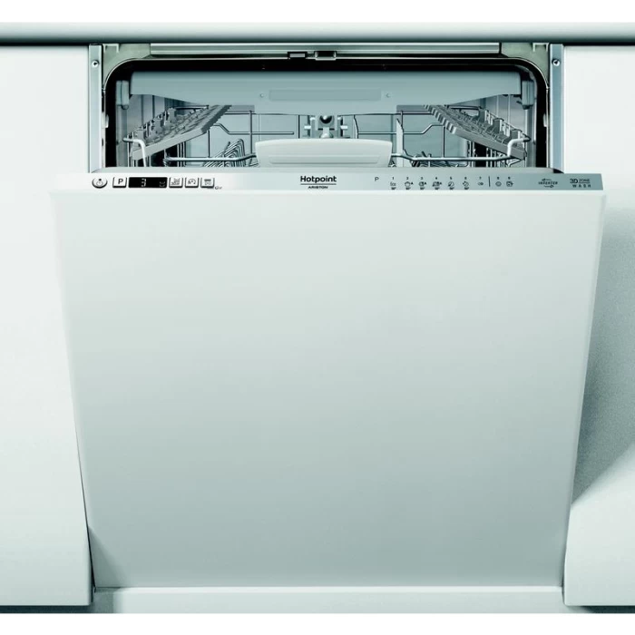 Съдомиялна машина за вграждане Hotpoint-Ariston HIC 3C26N WF , 14 комплекта, E , 600 Ш, мм