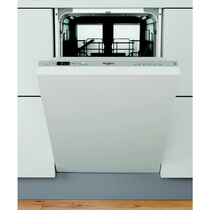 Съдомиялна машина за вграждане Whirlpool WSIC 3M27 , 10 комплекта, E , 450 Ш, мм