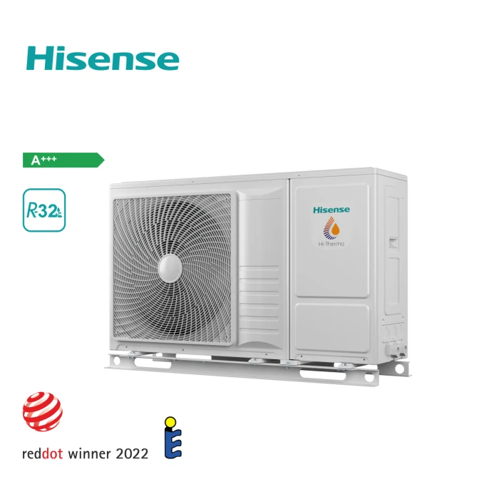Термопомопа Hisense Hi-Therma Monobloc R32, AHZ-08HCDS1, 8kW, Клас А+++